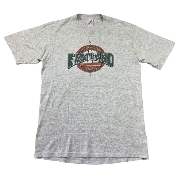 Jerzees Other - Vintage 90s Jerzees Eastland Freeport Maine T Shirt XL Made in USA Single Stitch